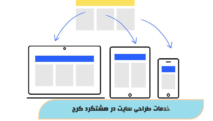 خدمات طراحی سایت در هشتگرد کرج