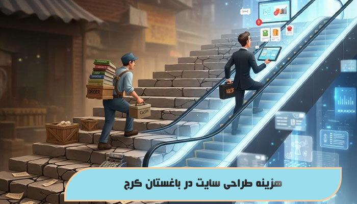 هزینه طراحی سایت در باغستان کرج